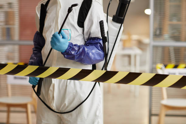 Professional Biohazard Cleanup technician working in Smyrna, NC
